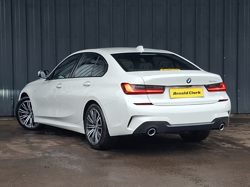 BMW 3 Series 320D Mht M Sport Step White #2