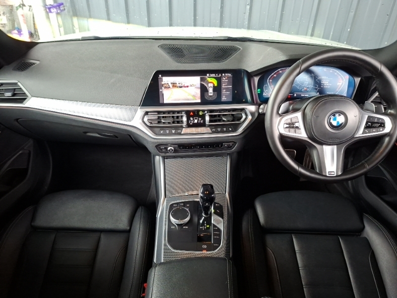 BMW 3 Series 320D Mht M Sport Step White #3