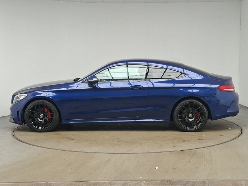 Mercedes-Benz C Class C220d Amg Line 9G-tronic KX68ADJ Blue #4