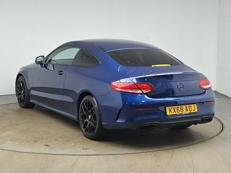 Mercedes-Benz C Class C220d Amg Line 9G-tronic KX68ADJ Blue #2
