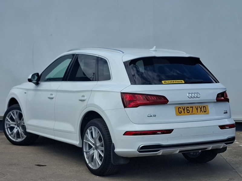 Audi Q5 2.0 Tdi Quattro S Line S Tronic GY67YXD White #2