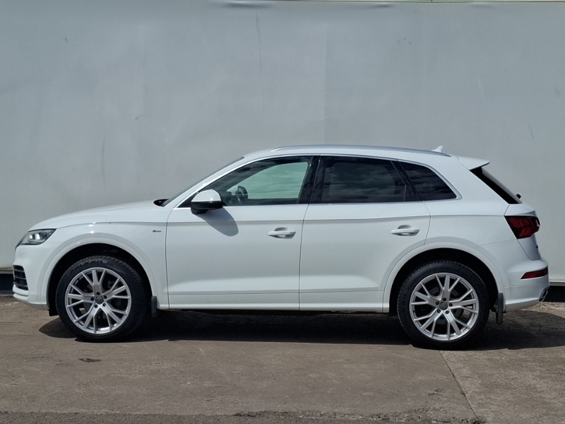 Audi Q5 2.0 Tdi Quattro S Line S Tronic GY67YXD White #4