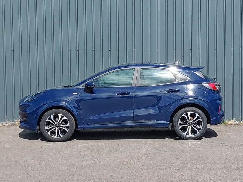 Ford Puma 1.0 Ecoboost Hybrid Mhev St-line SH21NFD Blue #4