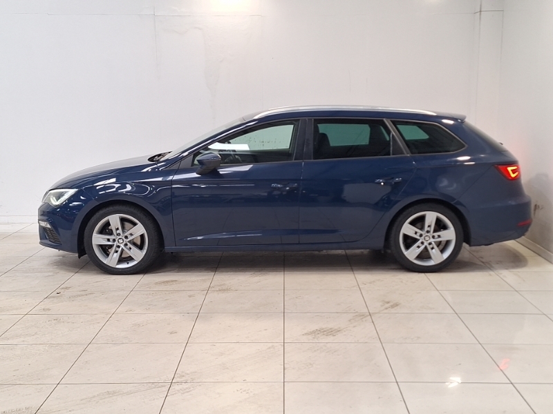 Seat Leon 2.0 Tsi 190 Fr Ez Dsg KL68UVK Blue #4