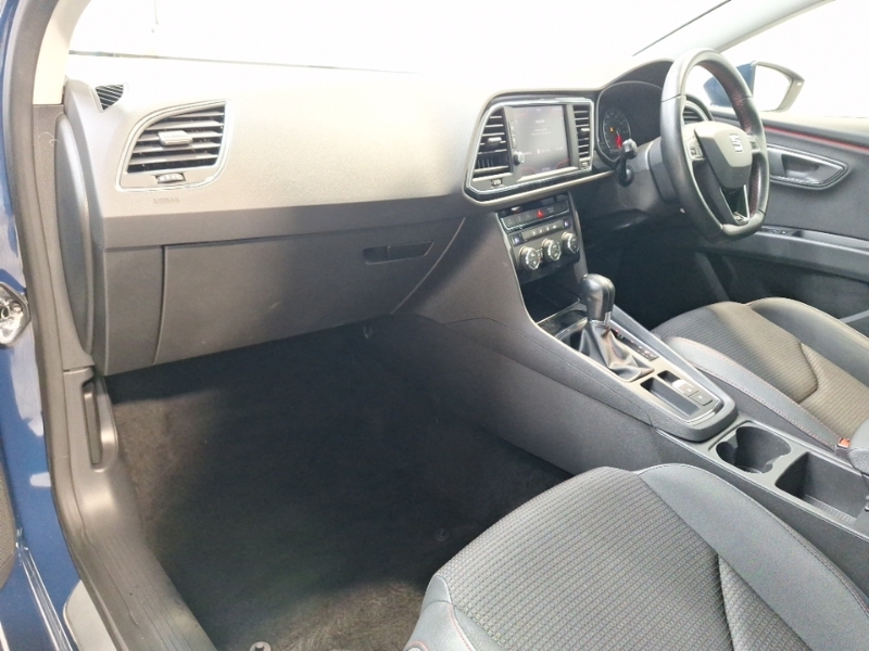 Seat Leon 2.0 Tsi 190 Fr Ez Dsg KL68UVK Blue #5