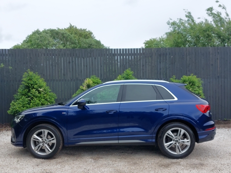 Audi Q3 35 Tfsi S Line S Tronic SM23XEG Blue #4