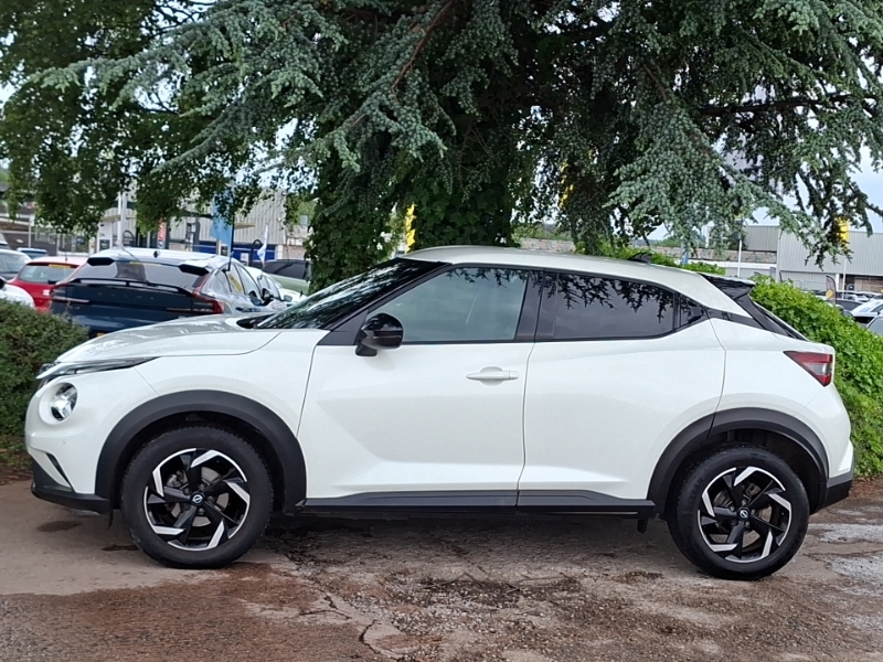 Nissan Juke 1.0 Dig-t 114 N-connecta Dct MT23OHB White #4
