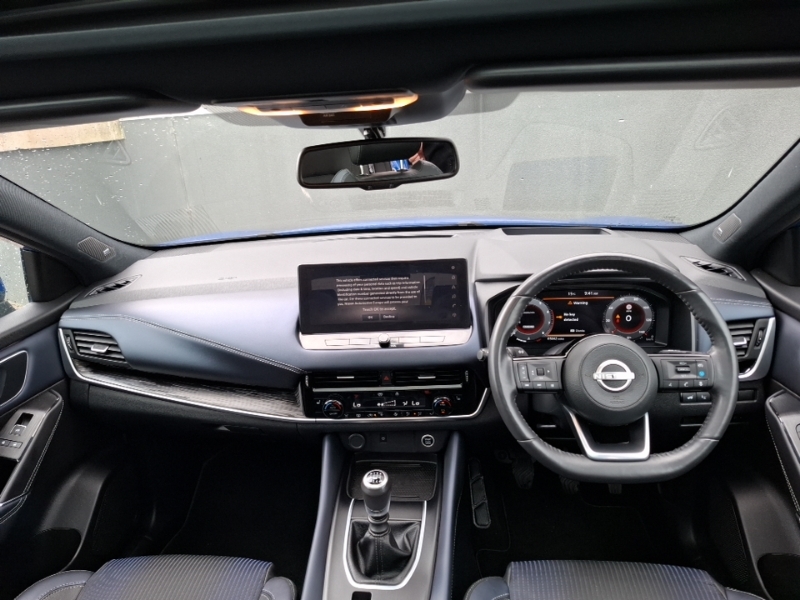 Nissan Qashqai 1.3 Dig-t Mh Tekna SL24XDR Blue #3