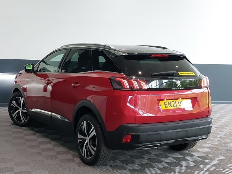 Peugeot 3008 1.5 Bluehdi Gt Line EN21UDB Red #2