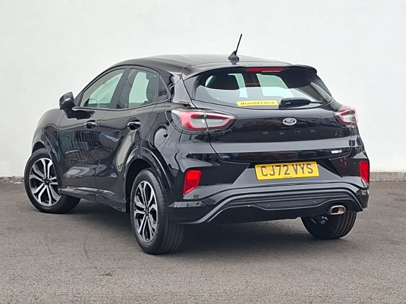Ford Puma 1.0 Ecoboost Hybrid Mhev St-line CJ72VYS Black #2