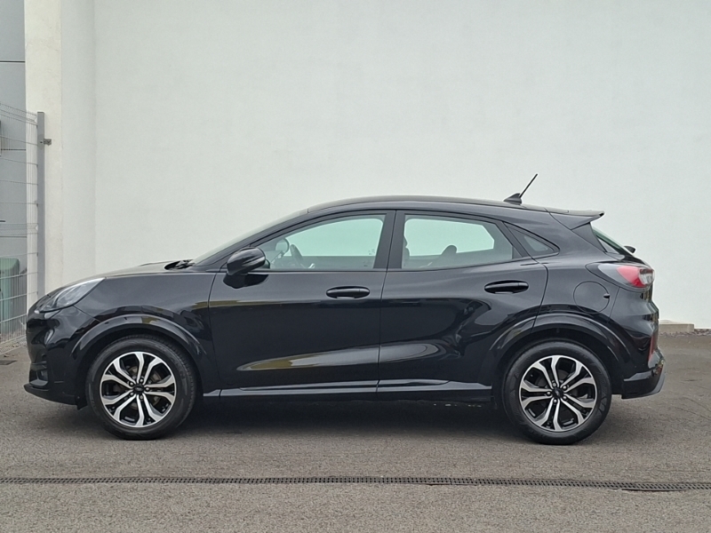 Ford Puma 1.0 Ecoboost Hybrid Mhev St-line CJ72VYS Black #4