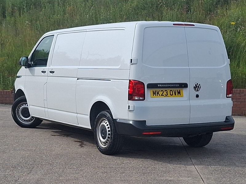 Volkswagen Transporter 2.0 Tdi 150 Startline Van MK23OVM White #2