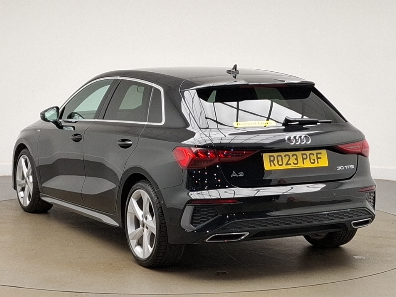 Audi A3 30 Tfsi S Line S Tronic RO23PGF Black #2