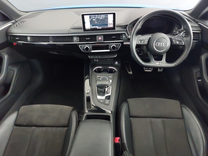 Audi A4 40 Tdi Black Edition S Tronic KE19JTX Blue #3