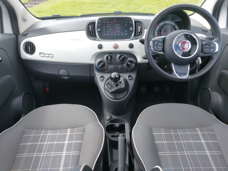 Fiat 500 1.2 Lounge PX17VGO White #3