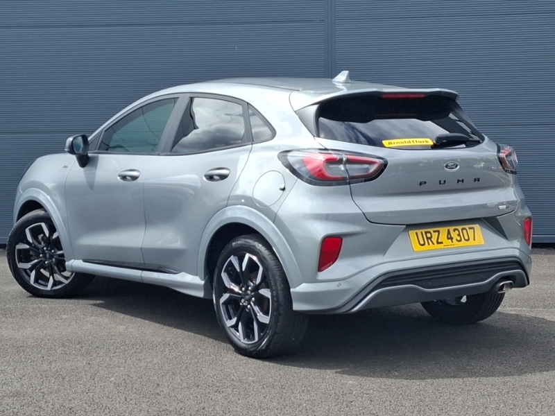 Ford Puma 1.0 Ecoboost Hybrid Mhev St-line X Dct URZ4307 Silver #2