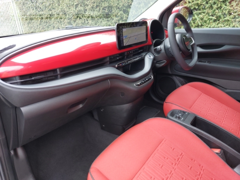 Fiat 500 87Kw Red 42Kwh Grey #5