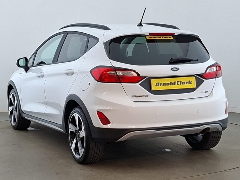 Ford Fiesta 1.0 Ecoboost Hybrid Mhev 125 Active SH23OFJ White #2