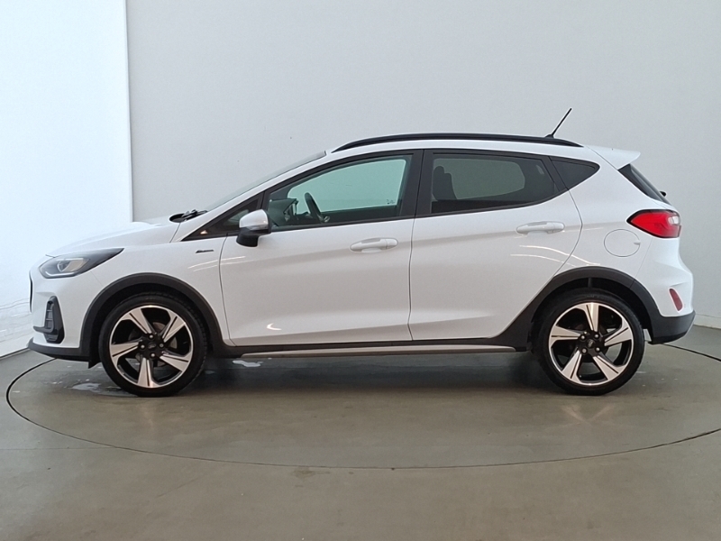 Ford Fiesta 1.0 Ecoboost Hybrid Mhev 125 Active SH23OFJ White #4