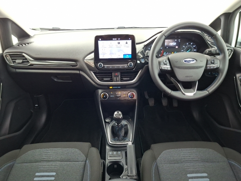 Ford Fiesta 1.0 Ecoboost Hybrid Mhev 125 Active SH23OFJ White #3