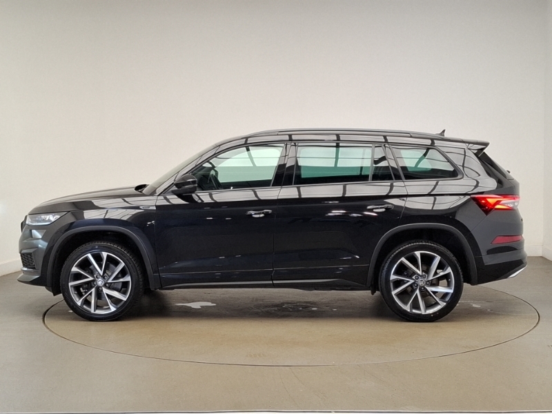 Skoda Kodiaq 2.0 Tdi Sport Line 4X4 Dsg 7 Seat SA23ZSV Black #4