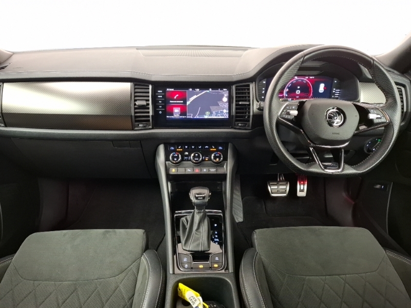 Skoda Kodiaq 2.0 Tdi Sport Line 4X4 Dsg 7 Seat SA23ZSV Black #3
