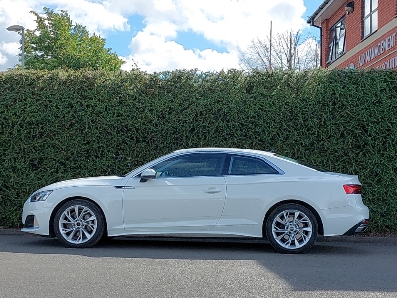 Audi A5 40 Tdi 204 Quattro Sport S Tronic KM21JGX White #4