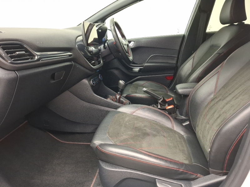 Ford Fiesta 1.0 Ecoboost St-line X DK23OBN White #5