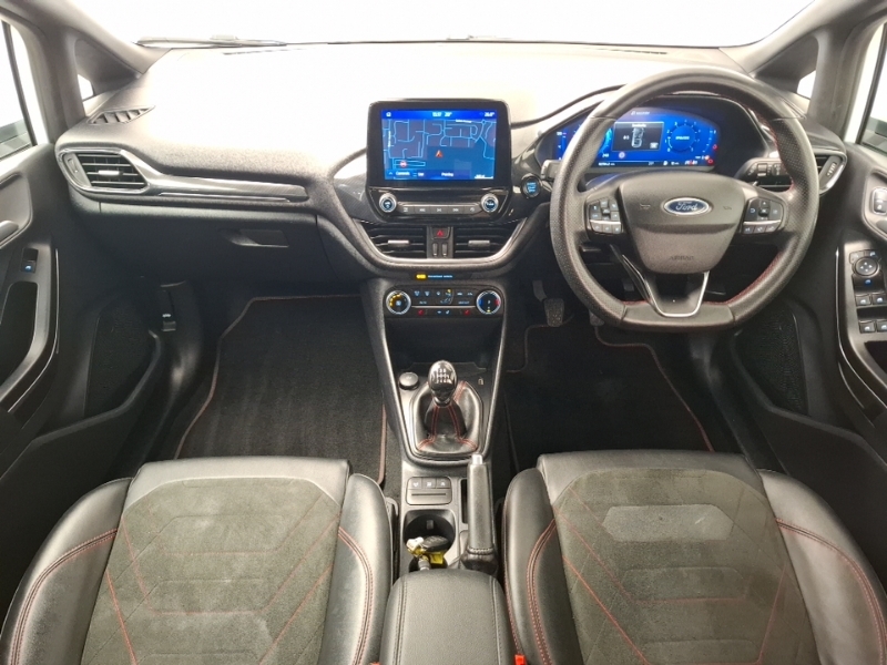 Ford Fiesta 1.0 Ecoboost St-line X DK23OBN White #3