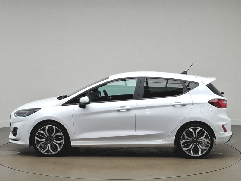 Ford Fiesta 1.0 Ecoboost St-line X DK23OBN White #4
