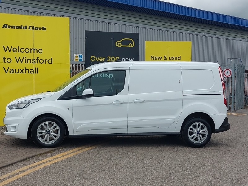 Ford Transit Connect 1.5 Ecoblue 100Ps Limited Van Powershift BC23OLW White #4