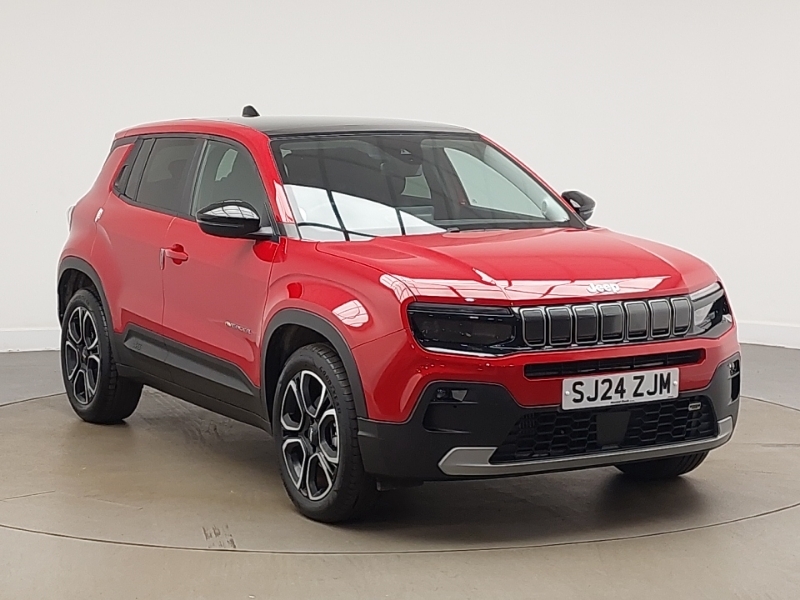 Jeep Avenger 1.2 E-hybrid Altitude Dct Red