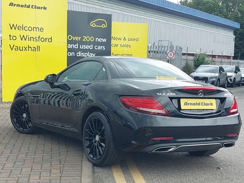 Mercedes-Benz SLC Slc 200 Amg Line 9G-tronic Black #2