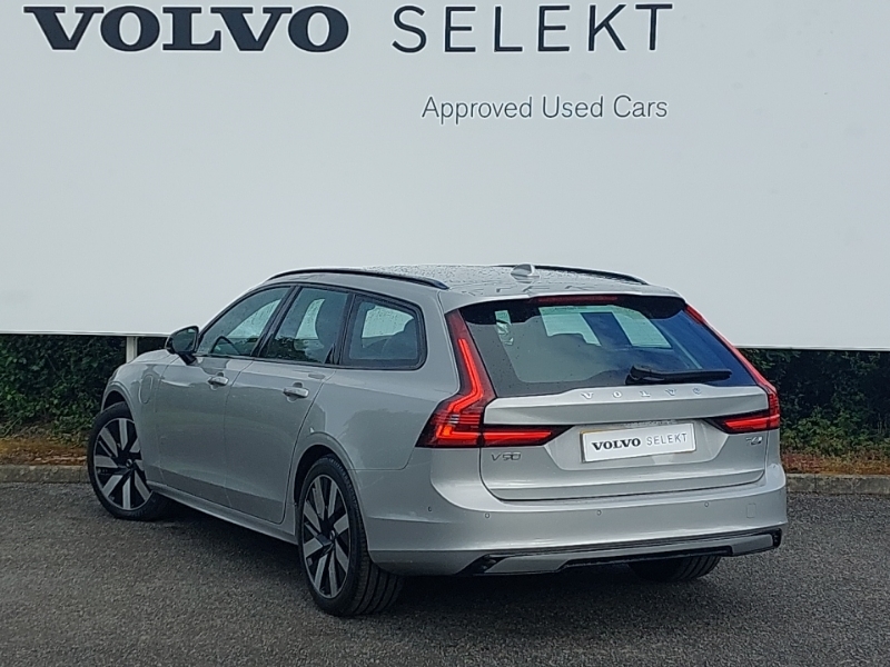 Volvo V90 2.0 T6 350 Phev Plus Dark Awd SM25NVJ Silver #2