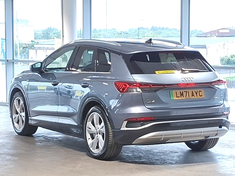 Audi Q4 E Tron 125Kw 35 55Kwh S Line Blue #2