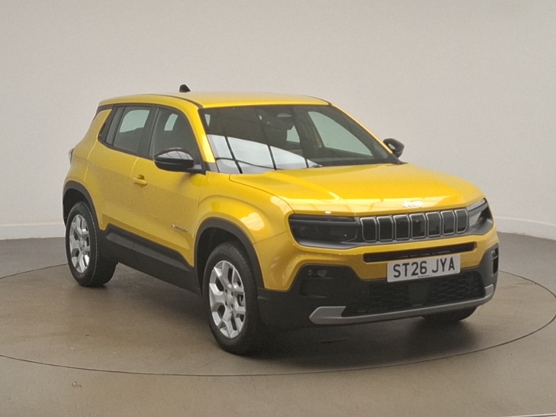 Jeep Avenger 1.2 E-hybrid Altitude Dct Yellow