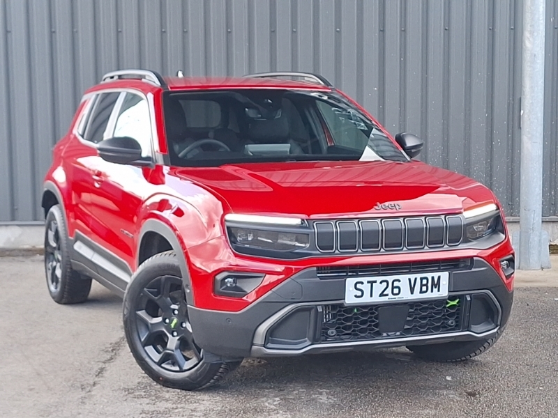 Jeep Avenger 1.2 E-awd E-hybrid Overland Dct Red