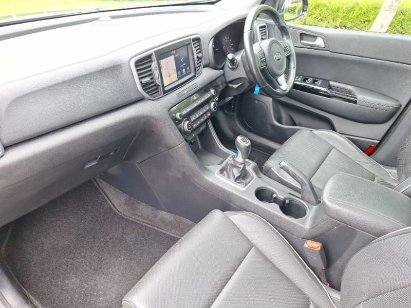 Kia Sportage 1.7 Crdi Isg 3 Panoramic Roof Silver #5