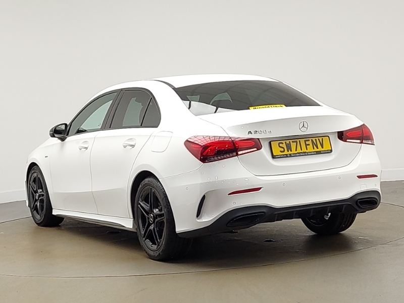 Mercedes-Benz A Class A200d Amg Line Executive Edition SW71FNV White #2