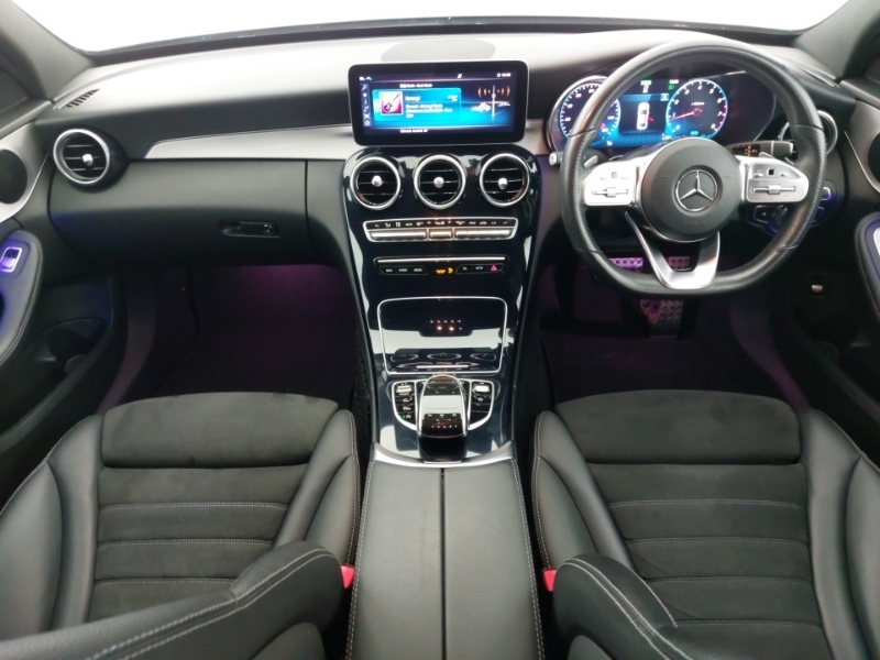 Mercedes-Benz C Class C200 Amg Line Premium 9G-tronic WR19UBE Black #3
