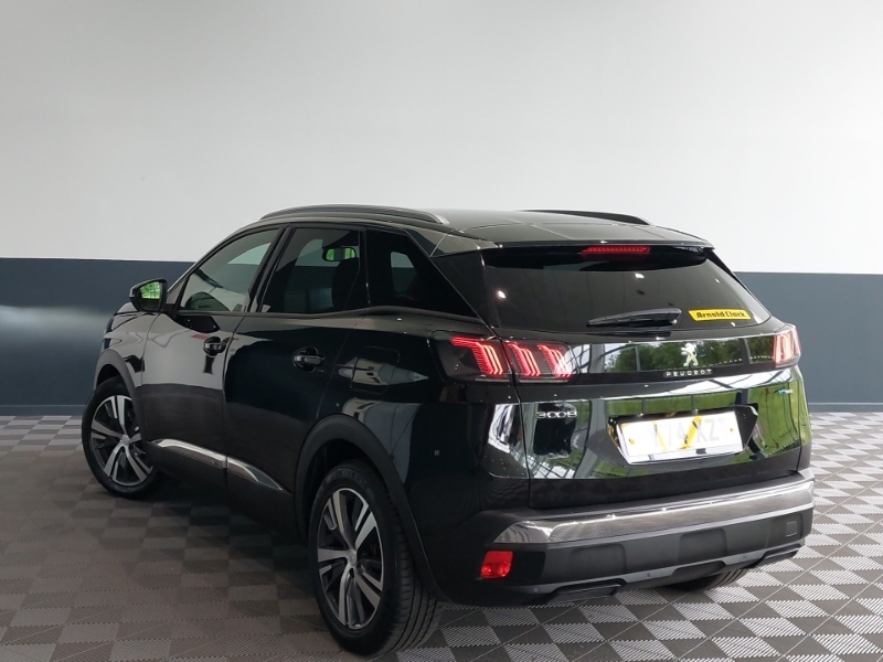 Peugeot 3008 1.6 Hybrid 180 Allure E-eat8 FY74XZT Black #2