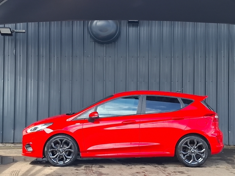 Ford Fiesta 1.0 Ecoboost 95 St-line Edition SN70HZC Red #4