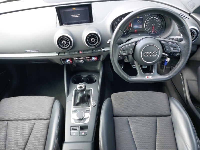 Audi A3 30 Tfsi 116 S Line DE69XCF Black #3