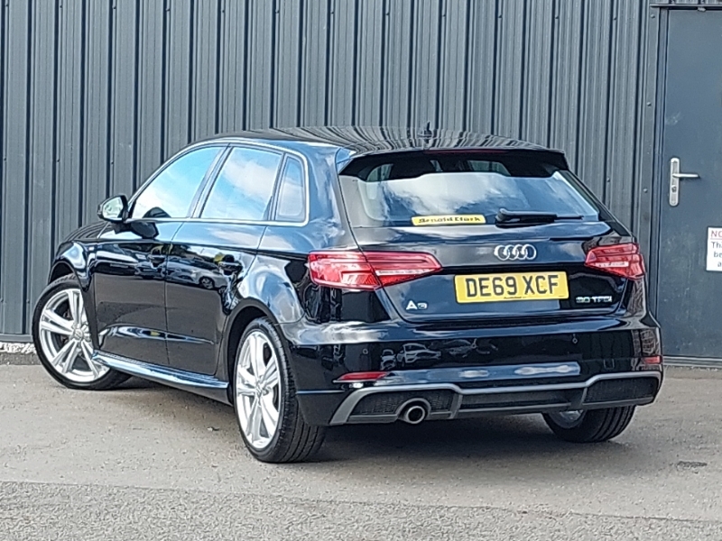 Audi A3 30 Tfsi 116 S Line DE69XCF Black #2