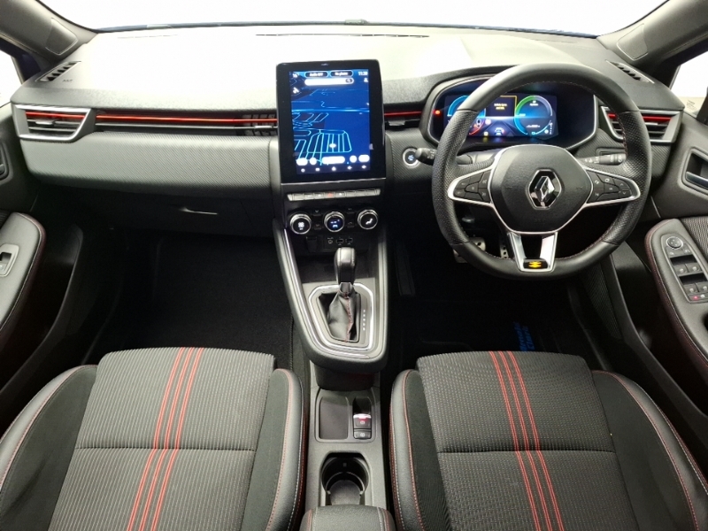 Renault Clio 1.6 E-tech Hybrid 140 Rs Line SC72JXR Blue #3