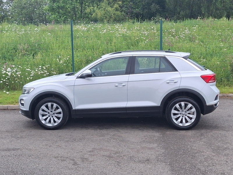 Volkswagen T-Roc 1.6 Tdi Se ST19CVM Silver #4