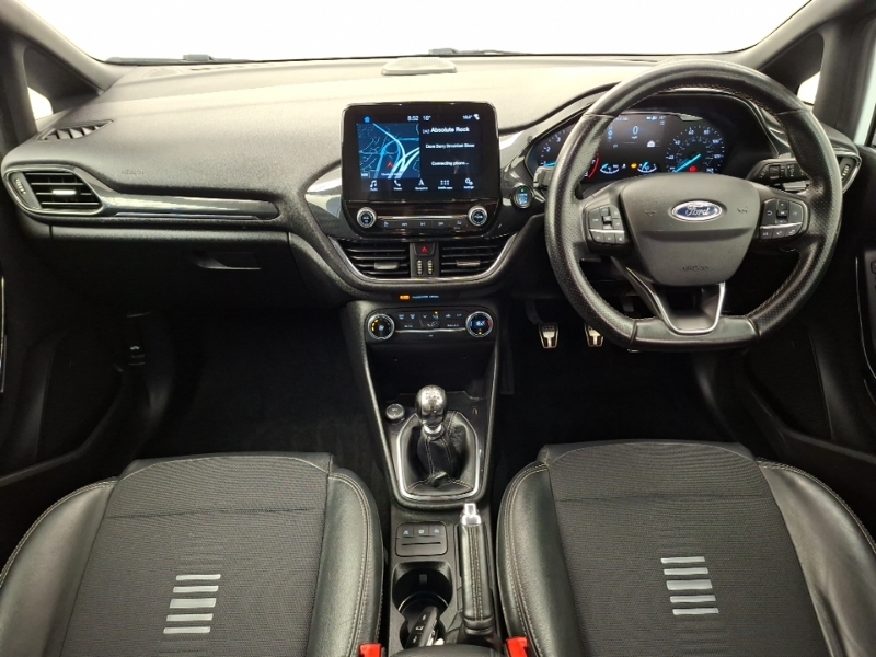 Ford Fiesta 1.0 Ecoboost St-line X DV18LLN White #3