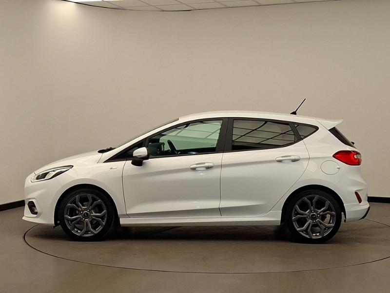 Ford Fiesta 1.0 Ecoboost St-line X DV18LLN White #4