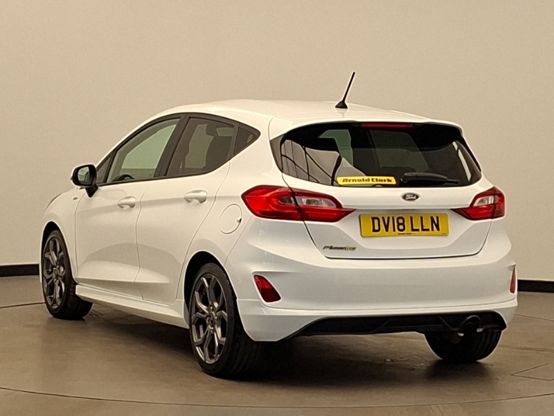 Ford Fiesta 1.0 Ecoboost St-line X DV18LLN White #2
