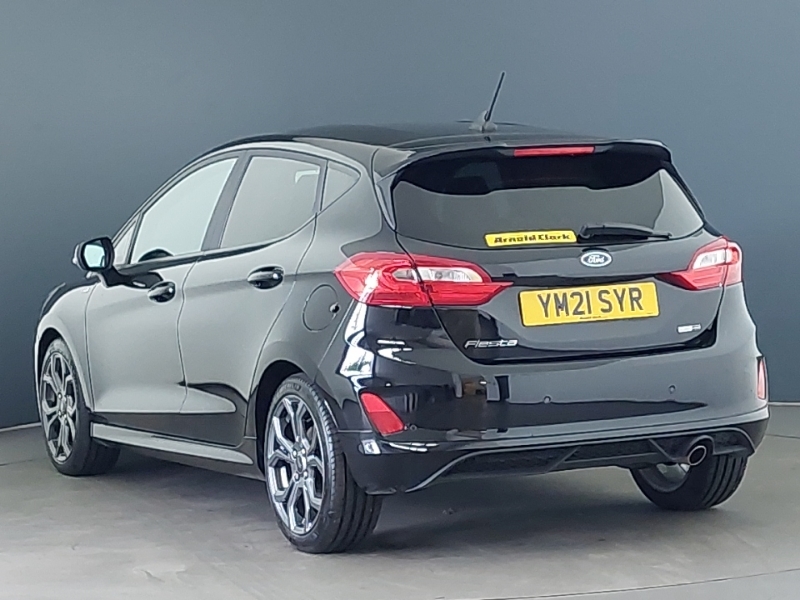 Ford Fiesta 1.0 Ecoboost Hybrid Mhev 155 St-line Edition YM21SYR Black #2